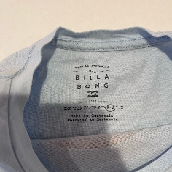 🧁Blue Billabong Rainbow Top cute spring kawaii summer spring beachy preppy y2k - Picture 5 of 9